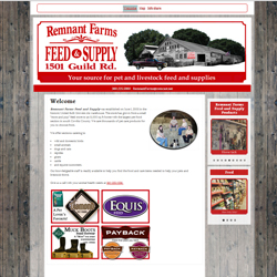 image Remnant Farms website