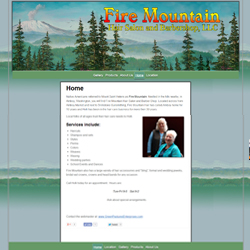 image Fire Mountain Hair Salon website